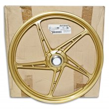 Ζάντα εμπρός Yamaha Crypton-X 135 χρυσή γνήσια